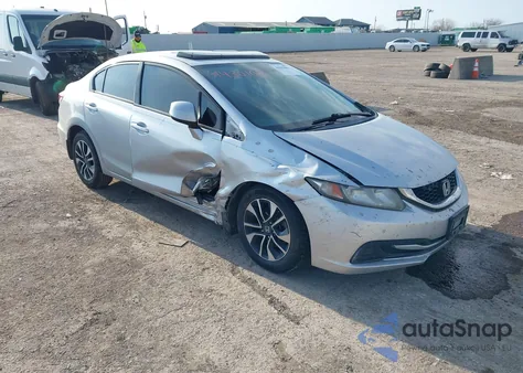 2013 Honda Civic Ex from USA, damaged, VIN 2HGFB2F83DH557579